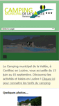 Mobile Screenshot of camping-vallee-du-lot.com